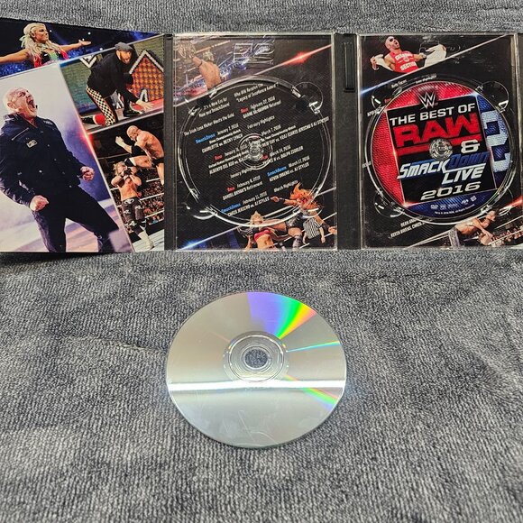 2016 The Best of RAW & Smack Down Live 3 Disc Set DVD Wresting  WWE - Picture 7 of 10